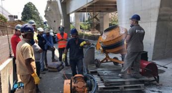 Obras no Monotrilho