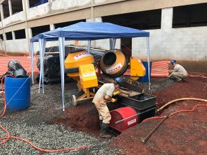 Concreto Celular no Centro Nacional de Pesquisa em Energia e Materiais – CNPEM